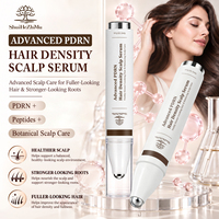 Sérum capillaire PDRN OEM ODM avec bille métallique, peptide de romarin, pour des cheveux plus volumineux, soin nourrissant du cuir chevelu, marque privée, usine, 15ml