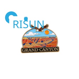Broche aimantée personnalisée en émail, souvenir de voyage du Grand Canyon de l'Arizona, États-Unis, pour la vente en gros - Product Image 4