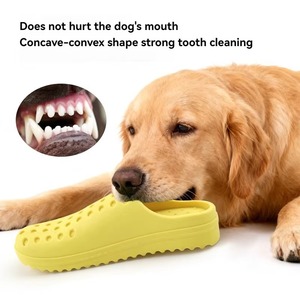 Juguete Masticable de Goma Lavable en Forma de Zapatilla, Ecológico y Seguro, para Perros Pequeños, Medianos y Grandes - Product Image 1
