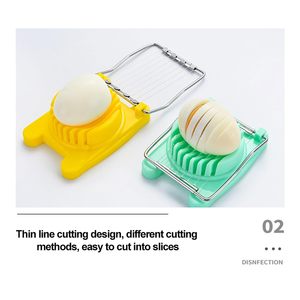 Cortador de Huevos en Cuartos de Acero Inoxidable, Mini Cortador de Huevos, el <span class=keywords><strong>Mejor</strong></span> Gadget de Cocina de Plástico para Cortar Huevos y Fresas - Product Image 3