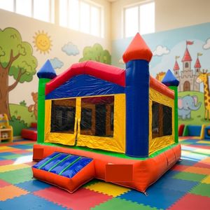 Castillo Inflable Personalizado de 13x13, <span class=keywords><strong>Mini</strong></span> Parque Infantil Inflable Colorido, Trampolín <span class=keywords><strong>para</strong></span> Niños, <span class=keywords><strong>Casa</strong></span> de Brinco Inflable <span class=keywords><strong>para</strong></span> Fiestas - Product Image 4