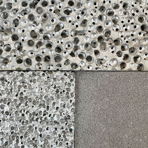 Porous <strong>Aluminium</strong> Foam Fire Resistant/ Fireproof 99.99% Aluminum Metal Foam - Product Image 3