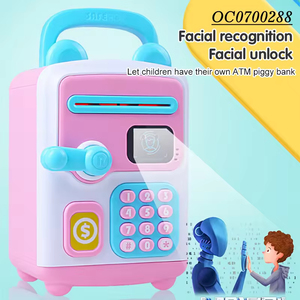 चेहरे की पहचान इलेक्ट्रॉनिक पिग्गी बैंक एटम पासवर्ड मनी बॉक्स - Product Image 4