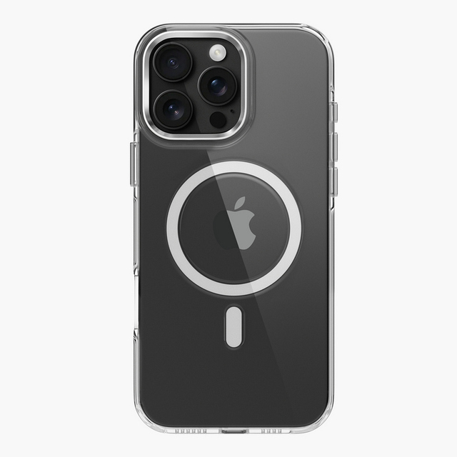 100% Anti Yellow UV Coated Crystal Clear Thickening Pure PC Strong N52 Shockproof Magnetic Phone Case for iPhone 16 18 Pro Max