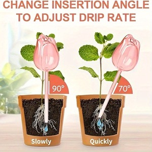 Dispositif d'arrosage pour tulipes, en plastique, 150 ml, irrigation goutte à goutte pour plantes en pot, outils de jardinage - Product Image 4