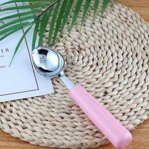 Cuchara para Helado de Aleación de Zinc Sostenible, Directo de Fábrica, Cuchara Manual Resistente para Helado Duro y Fruta - Product Image 3
