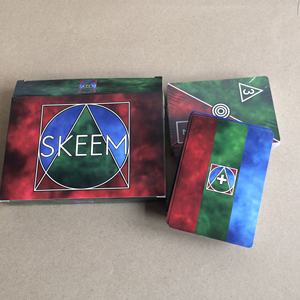 <span class=keywords><strong>Jeu</strong></span> <span class=keywords><strong>de</strong></span> <span class=keywords><strong>cartes</strong></span> éducatif personnalisé avec design sur mesure, impression couleur sur papier, boîte en carton pour le plaisir - Product Image 1