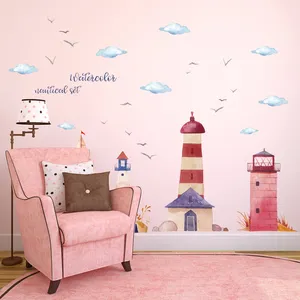 hot sale removable adhesive bedroom wall decoration stickers kids