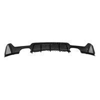 HS nouvellement répertorié Quad échappement M Performance pare-chocs arrière diffuseur lèvre pour BMW série 4 F32 F33 F36 m-sport 2014-2020