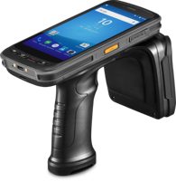 Lector RFID UHF de Largo Alcance Chainway C72 Android, Teléfono Inteligente Resistente con Escáner de Código de Barras, Zebra SE4710 Impinj E710