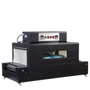 Electric Small Automatic Hot Air <b>Shrink</b> Packaging Machine Food Beverage Commodity PVC/POF/PP <b>Plastic</b> Film Paper Belt Core Engine - Product Image 1
