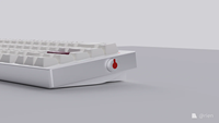 OEM Usinage CNC personnalisé Boîtier mécanique en aluminium anodisé Kit clavier CNC