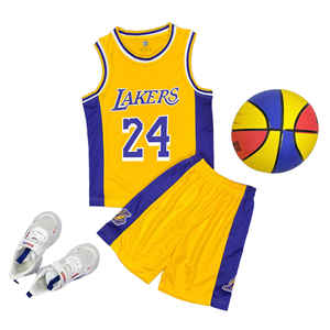 Ensembles de Basket à Manches Courtes pour Garçons et Adolescents, Tenue d'Uniforme Scolaire 2 Pièces Débardeur + Short, Maillot et Survêtement pour Enfants - Product Image 3