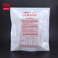 Emballage Impression Sacs en plastique Sac pour aliments surgelés Pochette pour cornue Emballage d'aliments surgelés pour boulettes frites Sac pour congélateur