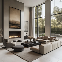 Solution de design d'intérieur contemporain avec aménagement spatial pour l'Amérique du Nord