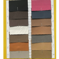 Surface en daim mat 0.4mm support en microfibre tissu Rexine artificiel Faux cuir synthétique PU sac à main doublure tissu pour chaussures