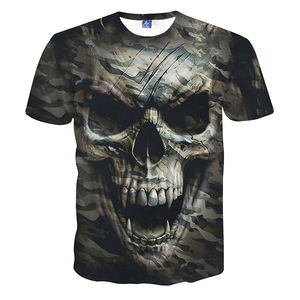 Gahumi Chemise imprimée en 3D de haute qualité T-Shirt imprimé personnalisé Impression numérique par sublimation T-shirt à manches courtes grande taille - Product Image 5