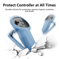 Housse de Protection en Silicone Ergonomique et Confortable avec Texture Antidérapante pour Console de Jeu VR