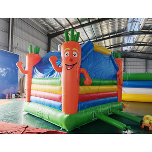 Castillo Inflable <span class=keywords><strong>de</strong></span> Alta Calidad para Niños, Marca Karry Inflatables, Modelo Carrot Palace, Casa <span class=keywords><strong>de</strong></span> Brinco Inflable en <span class=keywords><strong>Venta</strong></span>, 4x4m - Product Image 4