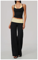Ensemble de yoga pour femme, taille haute, deux pièces, séchage rapide, pour la course, le fitness et la gym