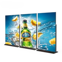 Pantallas y Señalización Digital de 75, 85 y 98 Pulgadas, Pantalla LCD de Alta Luminosidad para Interiores, Señalización Publicitaria de Pantalla Completa