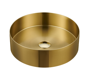 Pistolet d'évier d'art de comptoir de lavabo d'acier inoxydable de conception moderne gris blanc noir couleurs d'or pour des villas hôtels salles de bains - Product Image 5