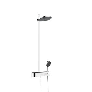 Hansgrohe Pulsify S <span class=keywords><strong>Showerpipe</strong></span> 260 2jet EcoSmart avec ShowerTablet Select 400 24241 Ensemble de <span class=keywords><strong>douche</strong></span> thermostatique Modèle 24241007 - Product Image 1