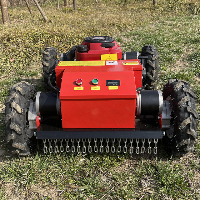Garden Tractor Lawn Mower Electric Smart Grass Automatic Remote Control Lawn Mower