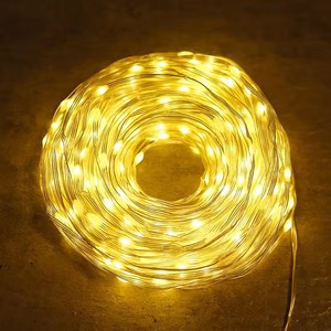 <span class=keywords><strong>Guirlande</strong></span> lumineuse étanche 50M 500 LED pour décoration de fête de mariage de Noël, fil de cuivre - Product Image 5