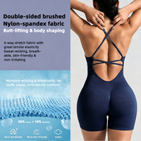 Combinaison une pièce pour femme, douce comme du beurre, à séchage rapide, très extensible, avec effet ventre plat, personnalisable avec logo OEM