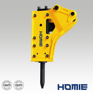 Yantai OEM Escavadeira Disjuntor Hidráulico-Alta Qualidade e Durável Rocha e Martelo Disjuntor Concreto para 4 5 6 7 Toneladas Escavadeira - Product Image 2