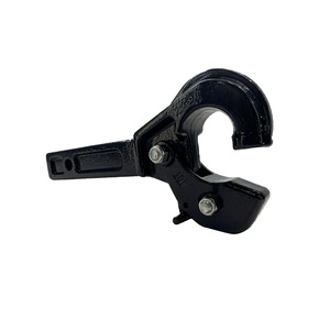 Gancho de Remolque de 10T de Acero al Carbono con Mango Largo Negro para Rescate Todoterreno y Uso General - Product Image 1