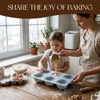SILIKOLOVE Moule à gâteau en silicone de qualité alimentaire sans BPA, antiadhésif, platine, LFGB, 6 cavités, forme pêche, personnalisé
