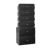 Seer SX-210 Enceinte Line Array passive 2 voies double 10 pouces, aimant en ferrite, 800W RMS/1600W de crête, boîtier en contreplaqué de bouleau 15 pouces, Guangdong