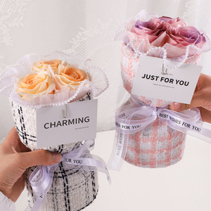 Ramo de Rosas <span class=keywords><strong>Manta</strong></span> Encantador, Popular y Lindo, Realista, Perfumado, Hecho a Mano, Clásico, para el Día de San Valentín, Graduación, Día de la Madre - Product Image 3