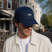 Gorra de Béisbol Personalizada Premium con Logotipo Bordado, 6 Paneles, Sin Estructura, Estilo Dad Hat, Ajustable, Visera Curva, Informal, para Hombre y Mujer