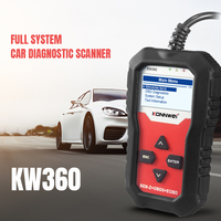 Escáner OBDII KONNWEI KW360 para Autos Universales, Escáner de Sistema Completo para Mercedes-Benz 2 en 1