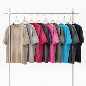 Fabricant de t-shirts graphiques pour hommes de marque décontractée unisexe de luxe en gros T-shirt imprimé surdimensionné personnalisé - Product Image 6