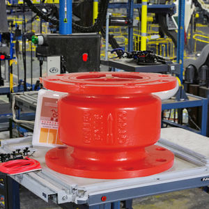 Livraison rapide Clapet anti-retour manuel à bride Durable Contrôle de débit silencieux Réduction du <span class=keywords><strong>bruit</strong></span> Accessoire d'équipement de lutte contre l'incendie - Product Image 3