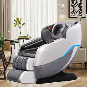 Riway pabrik langsung AI kontrol suara nol gravitasi leher traksi refleksologi 4D Shiatsu tubuh penuh Lumbar rol kursi pijat - Product Image 1