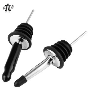 2025 Hot Người Bán Tái Sử Dụng Thép Không Gỉ Chai Rượu Vang <span class=keywords><strong>Pourer</strong></span> Rượu Dầu Ô Liu Dispenser Đổ Spout Bền Thân Thiện Với Môi Hiện Đại - Product Image 4