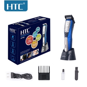 Tagliacapelli <span class=keywords><strong>e</strong></span> Regolabarba Elettrico Ricaricabile HTC AT-029 IPX6 Completamente Lavabile con Caricatore Standard - Product Image 3