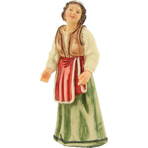 ZICOM Christmas Nativity Figures Farmer's <b>Wife</b> Germany 10cm Figures Model 9069-K176-5 - Product Image 1