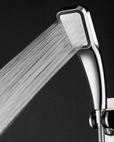 Portable haute pression 300 trous ABS plastique pommeau de douche économie d'eau portable pour salle de bain toilette hôtel blanchisserie utilisation échantillon gratuit