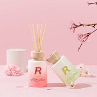 Diffuseur de parfum pour la maison en gros, marque privée Relaxlines, flacon diffuseur de parfum à roseaux, cadeau parfumé, 200 ml, huile essentielle, ensemble de diffuseur de roseaux personnalisé
