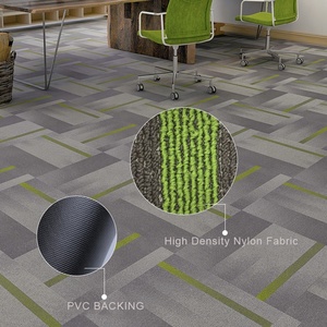 Dalles de moquette de salle de conférence carrées en polyamide 100 % résistantes à l'usure, nouveau design commercial, série <span class=keywords><strong>J</strong></span> Shanghai Hangju Archer - Product Image 4