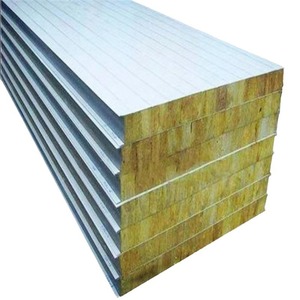Panel Sándwich de Lana de Roca Gcc de 50-150 mm, Resistente al Fuego, para Paredes Exteriores, Uso Industrial - Product Image 4