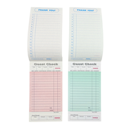 Cahier de chèques d'invités de qualité A Factures autocopiantes Reçu de restaurant Remorquage Registre d'entreprise Rapport Impression Formulaire de commande papier