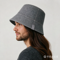 Gorro de Sauna de Fieltro de Lana Australiana con Logotipo Personalizado, Gorro de Baño Suave y Reutilizable de Lujo para Ducha y Spa, Protección para el Cabello