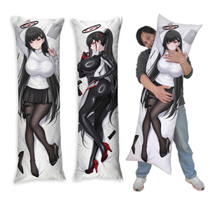 Personalisierter Doppelter Anime-Dakimakura-Kissenbezug mit Reißverschluss für Männer – Sexspielzeug - Product Image 1